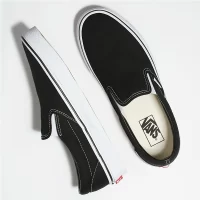 Giày Vans Classic Slip-On Black White